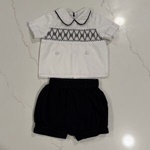 Baby Boy Toddler Clothes Wedding Birthday Outfits for Boys Shirt and Shorts Set